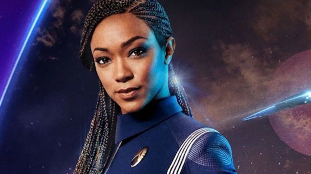 Sonequa Martin-Green as Michael Burnham on Star Trek: Discovery