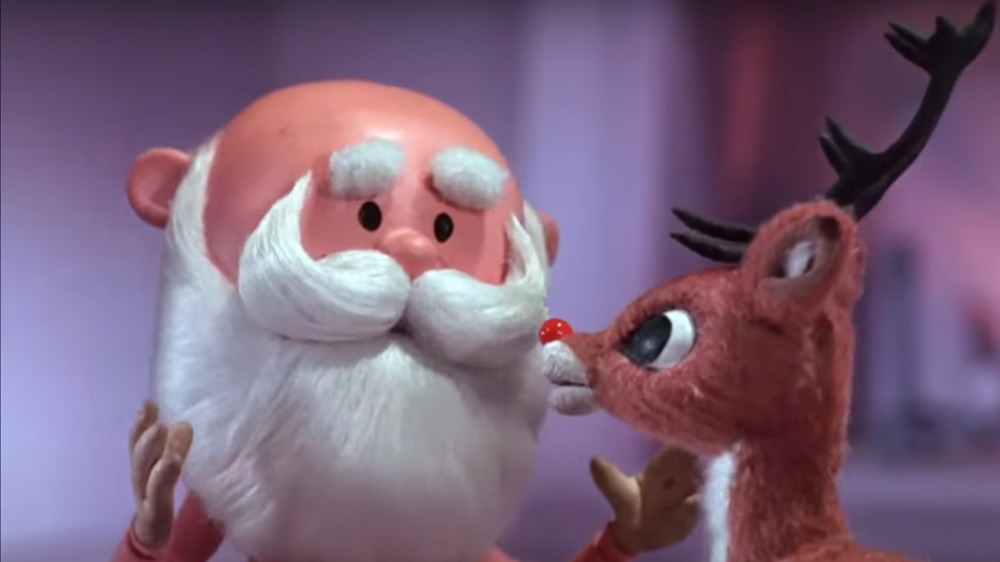 Santa Claus and Rudolph in Rudolph the Red-Nosed Reindeer