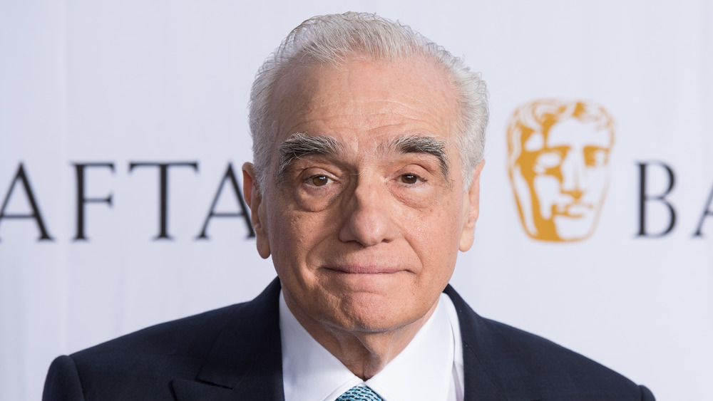 Martin Scorsese smiling