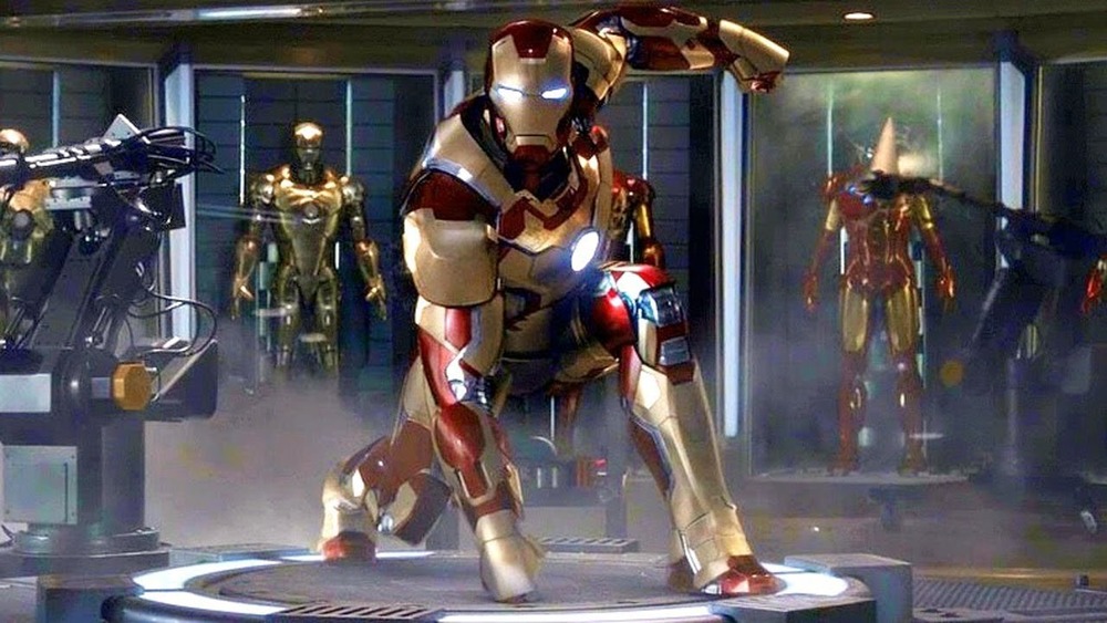 Iron Man posed