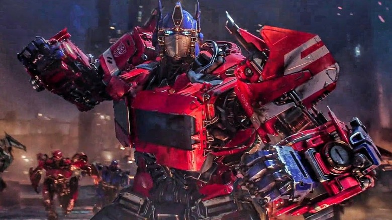 Optimus Prime ready for battle