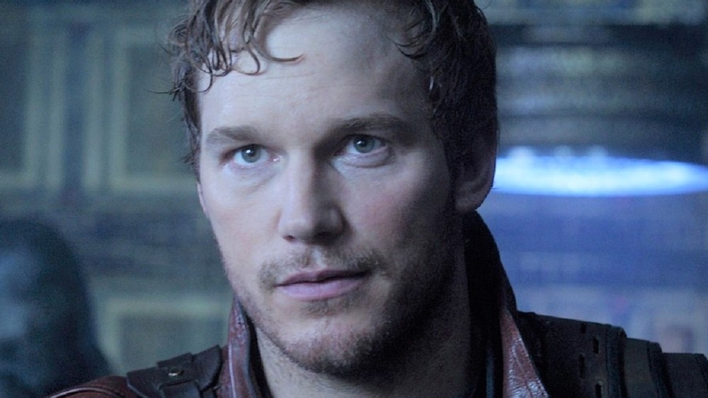 Star-Lord smirking