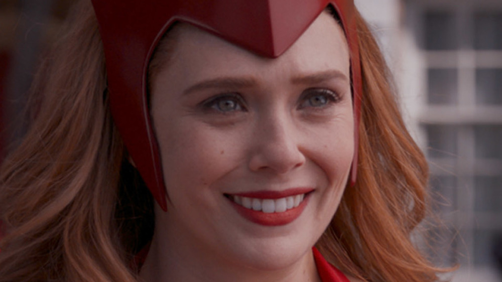 Wanda Maximoff smiling