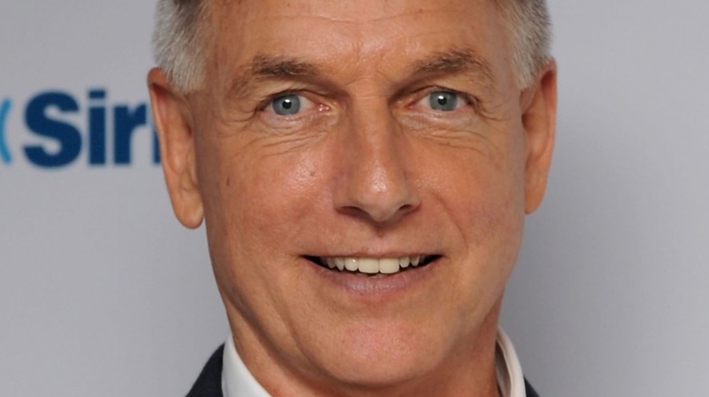 Mark Harmon smiles