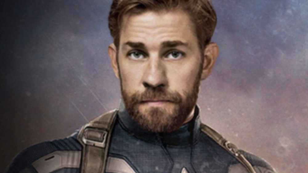 John Krasinski as Captain America fan edit