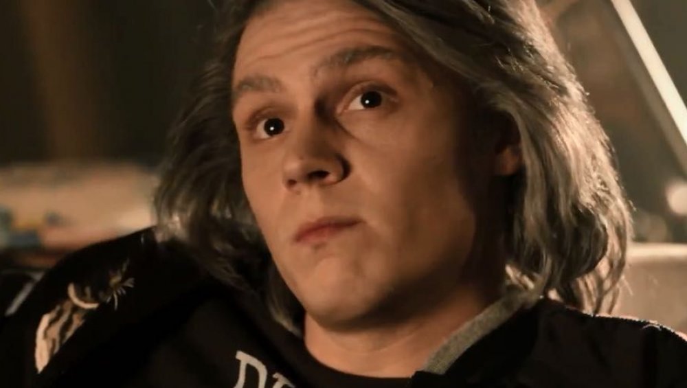 Evan Peters as Quicksilver in X-Men: Days of Future Past