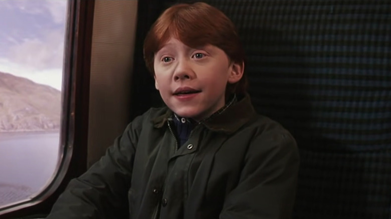 Ron Weasley smiling