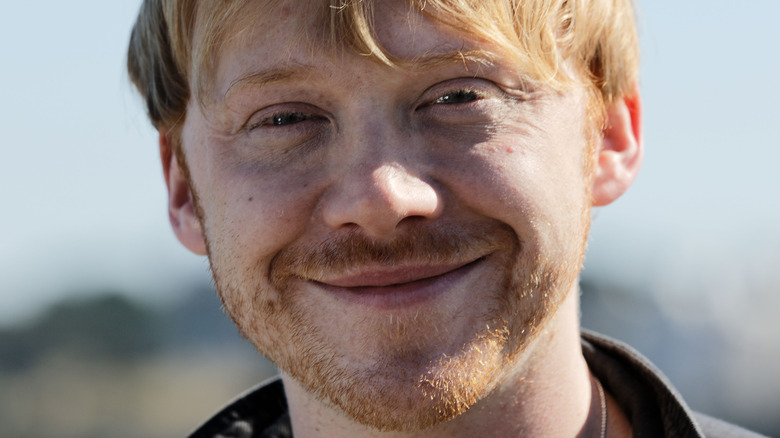 Rupert Grint smiling 