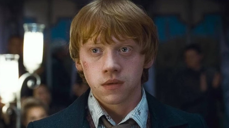 Ron Weasley looking beat