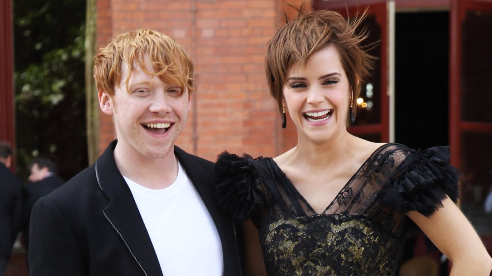 Rupert Grint and Emma Watson