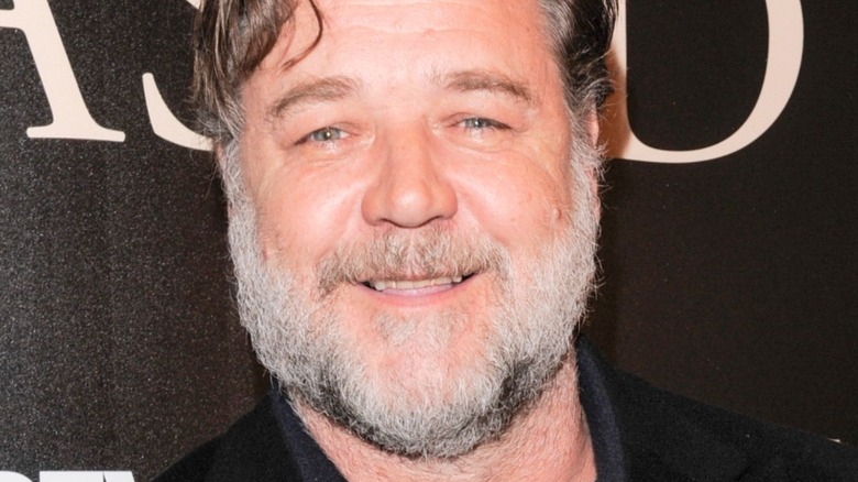 Russell Crowe at film premiere
