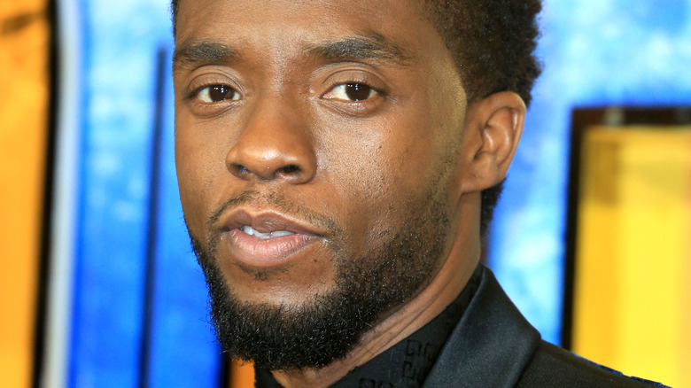 Chadwick Boseman looking ahead