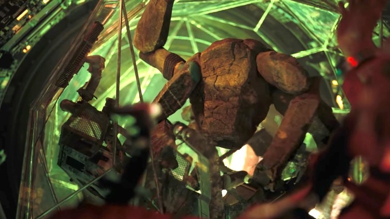 Rocky working on saving his galaxy in Project Hail Mary (2026)