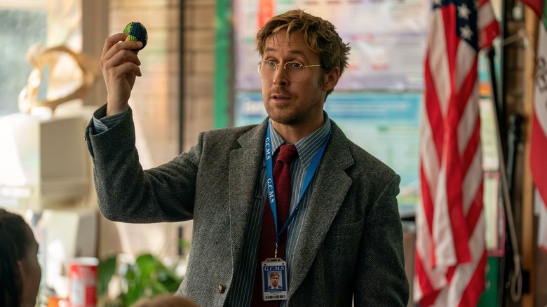 Ryland teaching kids in Project Hail Mary