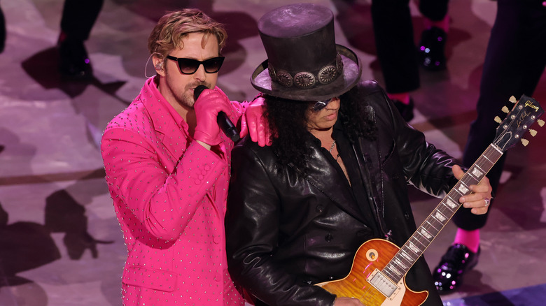 Ryan Gosling and Slash