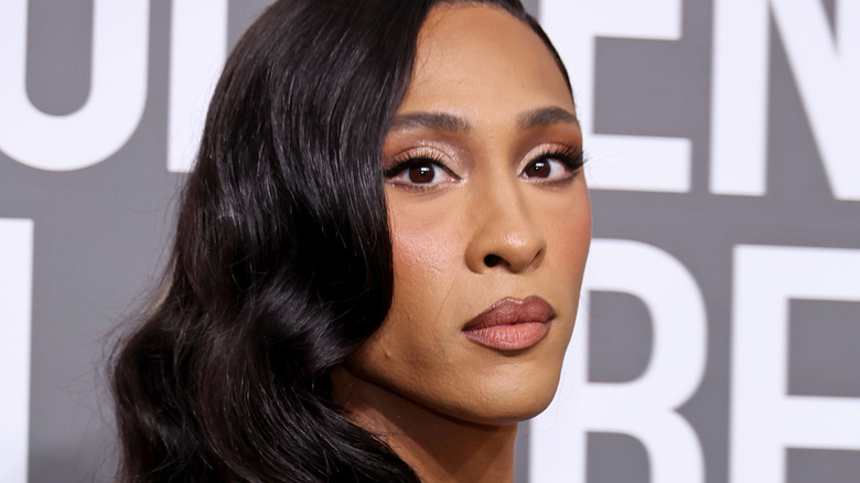 MJ Rodriguez at the Golden Globes