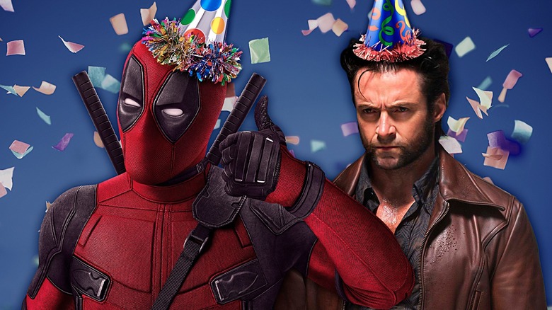 Deadpool and Wolverine partying