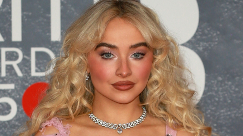 Sabrina Carpenter attending the Brit Awards in London in 2025
