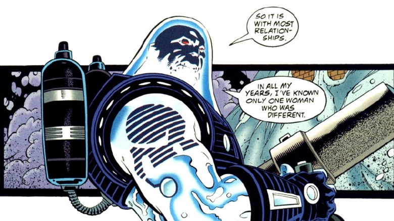 Mr. Freeze speaking about Nora in Batman: Mr. Freeze