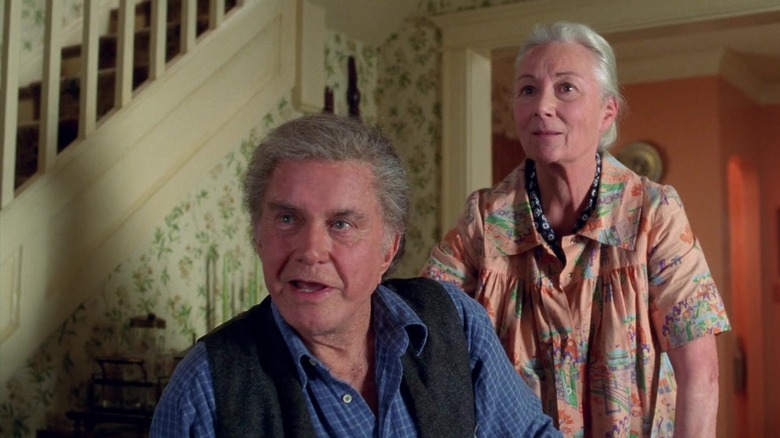 Uncle Ben talking to Peter