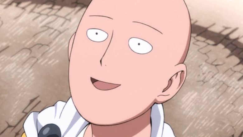 One Punch Man Saitama Face