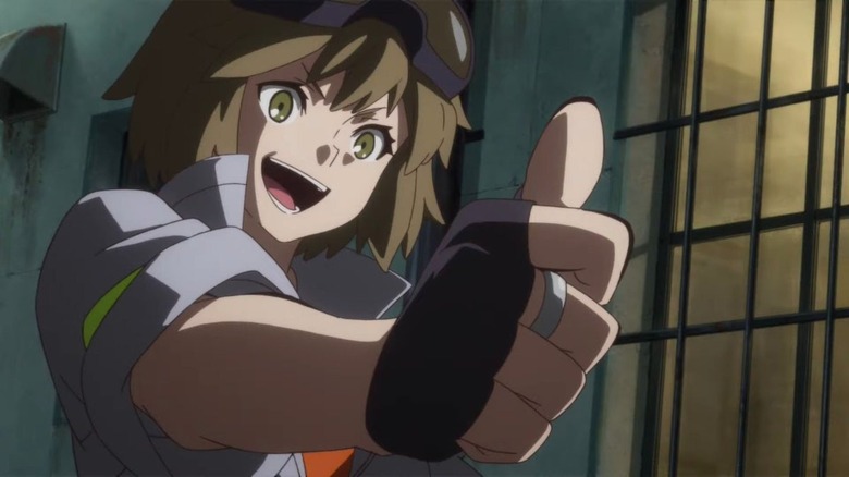 A scene from the Sakugan trailer