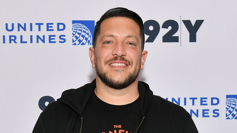 Sal Vulcano poses at event