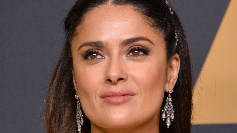 Salma Hayek close-up