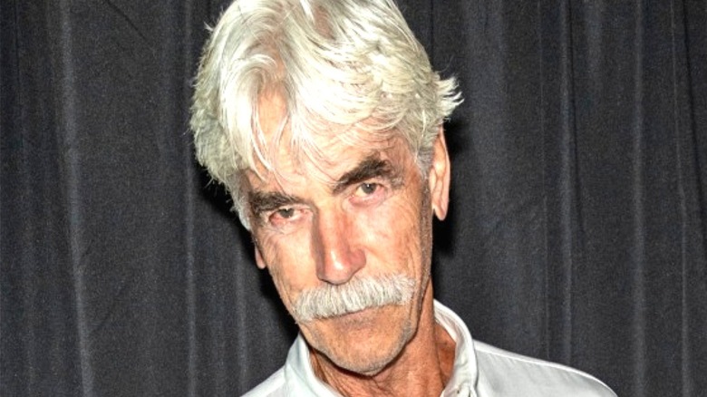 Sam Elliott smiling