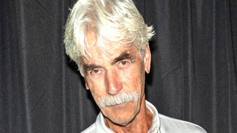 Sam Elliott smiling