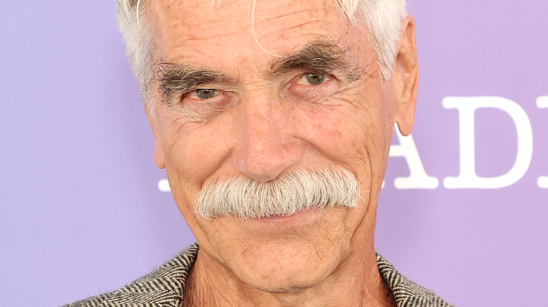 Sam Elliott smiling