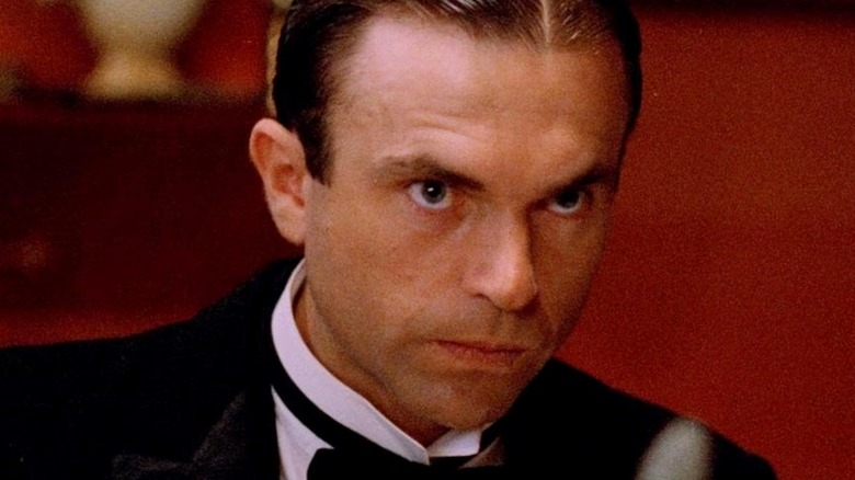 Sidney Reilly wearing a tux in 