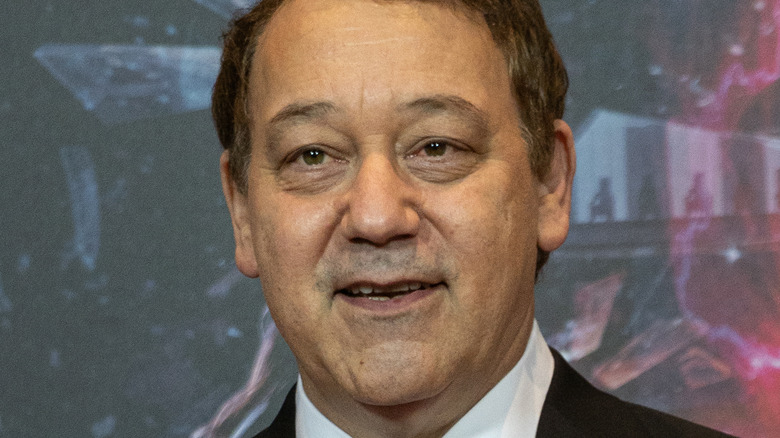 Sam Raimi smiling