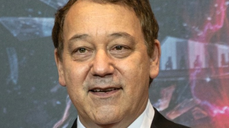 Sam Raimi smiling