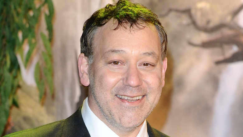 Sam Raimi smiling