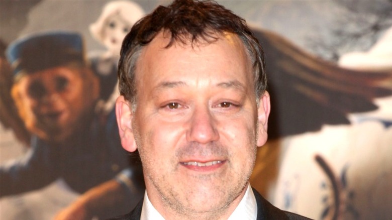 Sam Raimi smiling