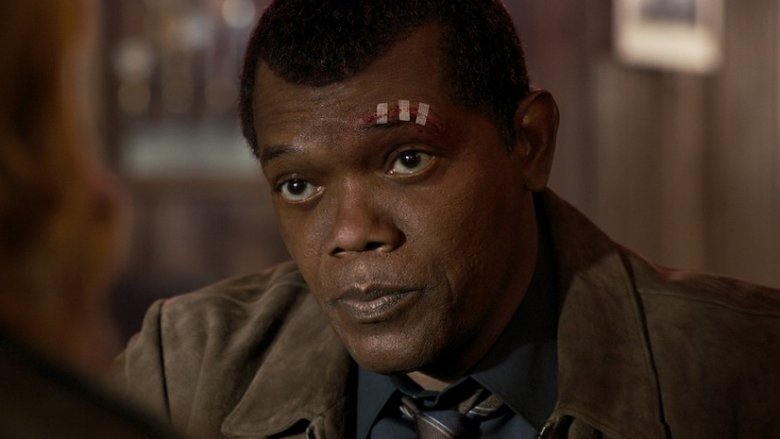 Samuel L. Jackson as Nick Fury in Captain Marvel