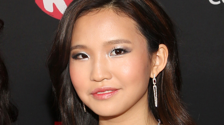 Rosalie Chiang smiling on the red carpet