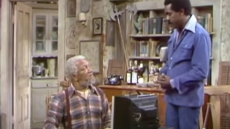 Sanford and Son TV fight