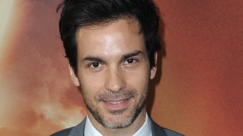 Santiago Cabrera smiling