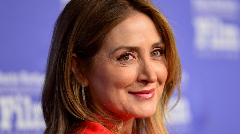 Sasha Alexander smiling side view