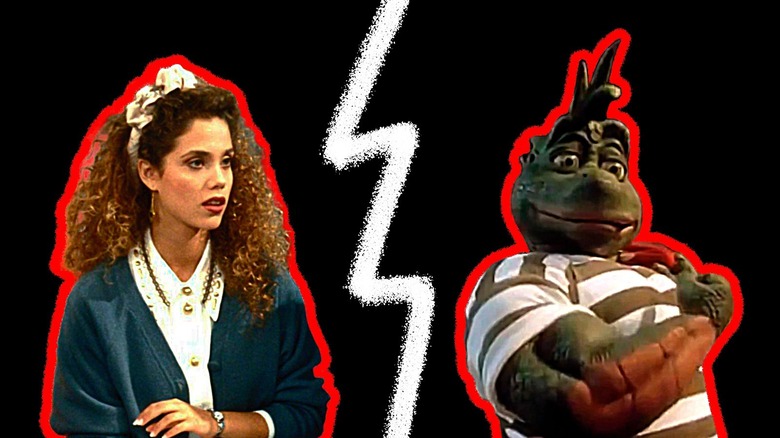 Jessie and Robbie divided by line