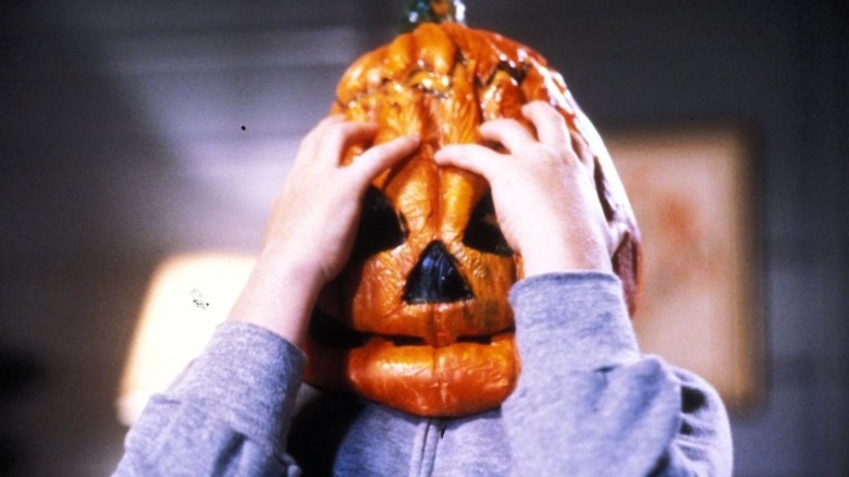 Pumpkin mask killing