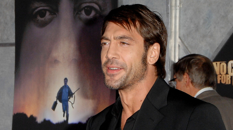 Javier Bardem at No Country for Old Men premiere