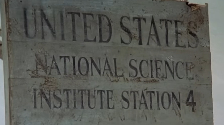 The Science Institute sign in "The Thing" (1982)