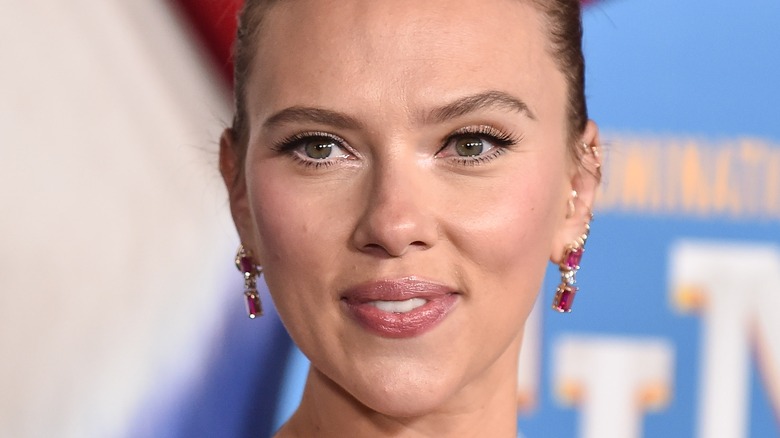 Scarlett Johansson close-up