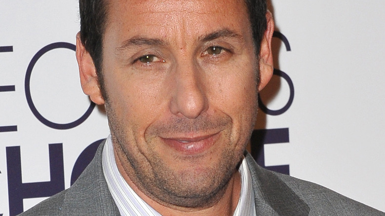 Adam Sandler smiling