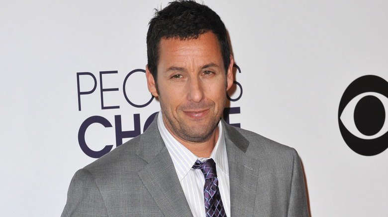 Adam Sandler smiling