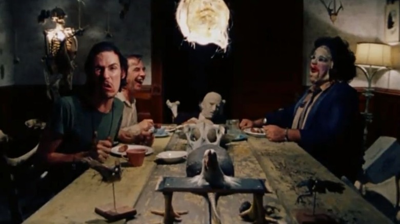 Texas cannibal family sits laughing