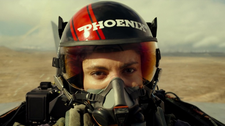 Phoenix flying in cockpit sweating